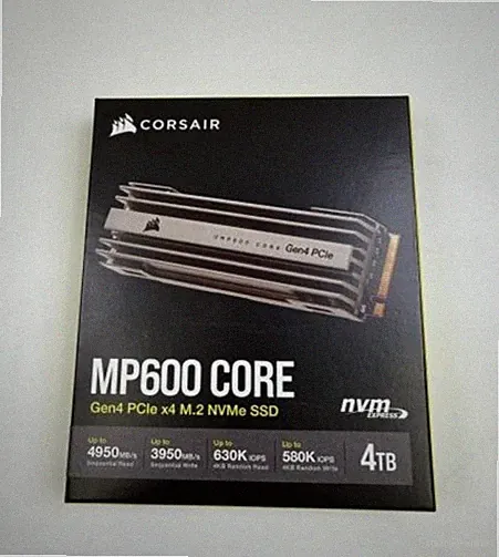 Corsair MP600 CORE 4TB M.2 NVMe PCIe Gen. 4 x4 SSD