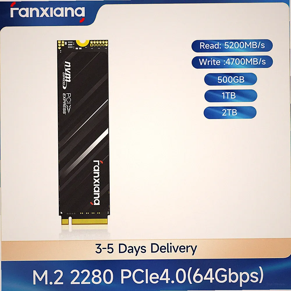 Fanxiang 2TB 1TB Gaming SSD PS5 PCIe 4.0 NVMe M.2 Internal Solid State Drive Lot
